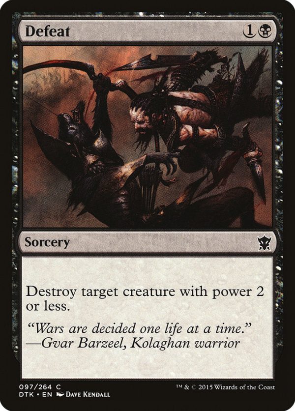 Defeat [Dragons of Tarkir] on Sale