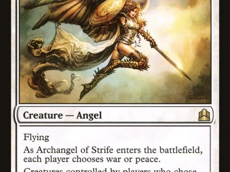 Archangel of Strife [Commander 2011] For Cheap