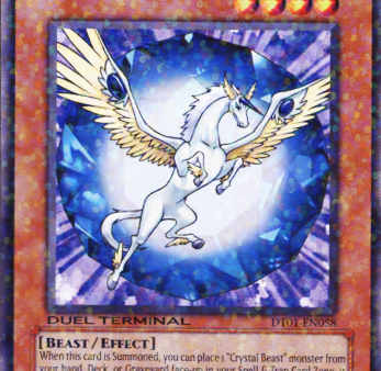 Crystal Beast Sapphire Pegasus [DT01-EN058] Common Online Hot Sale