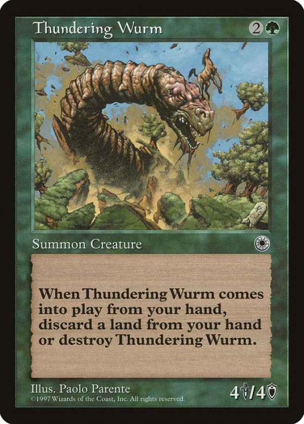 Thundering Wurm [Portal] For Cheap